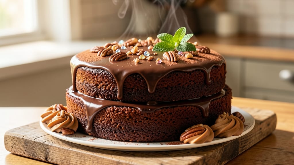 Cake Mix Doctor German Chocolate Cake Recipe: Coffee-Infused Fudge Swirls With Pecan Crunch