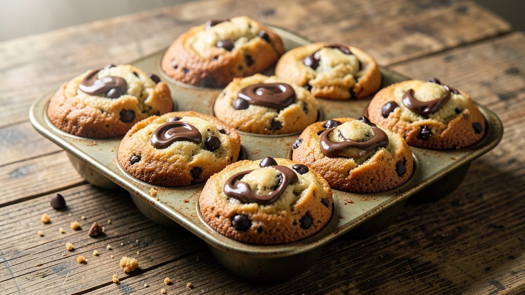 Banana Chocolate Chip Muffins Recipe: 4 Bananas Transform Into Fluffy Clouds