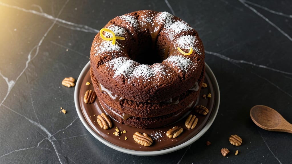 Best German Chocolate Cake Recipe Using Box Mix: Pecan-Studded Tower With Coffee-Infused Fudge