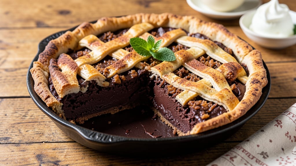 Best Rated Chocolate Chess Pie Recipe: Coffee-Enhanced Layers and Buttery Crust