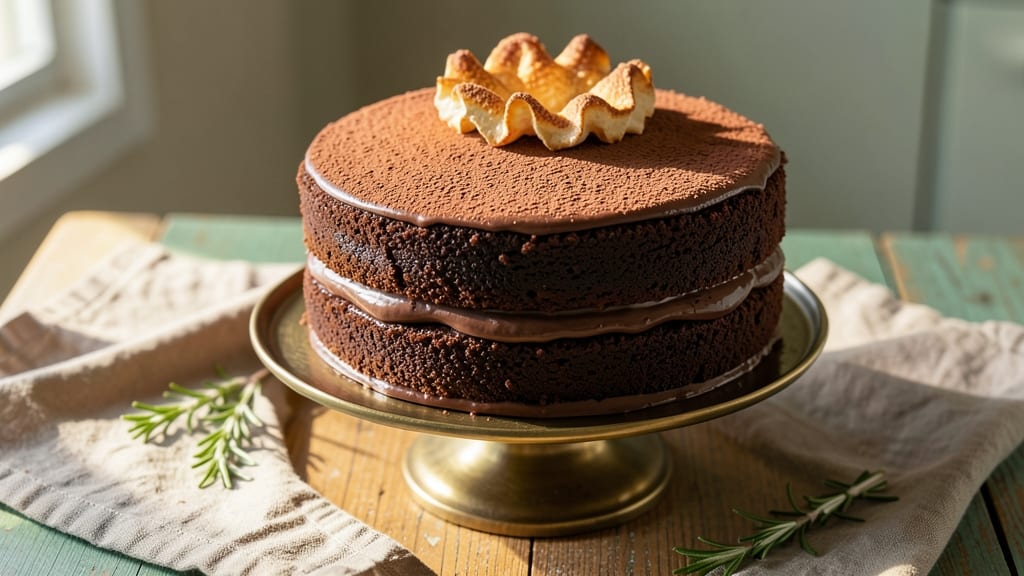 Barefoot Contessa Beatty's Chocolate Cake Recipe: Coffee-Infused Layers With Crispy Top Crust