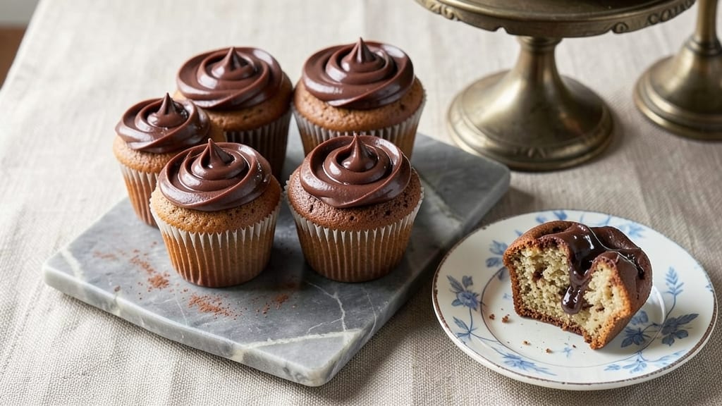 Bakers Chocolate Cupcakes Recipe: Deep Fudge Swirls With Crispy Edges