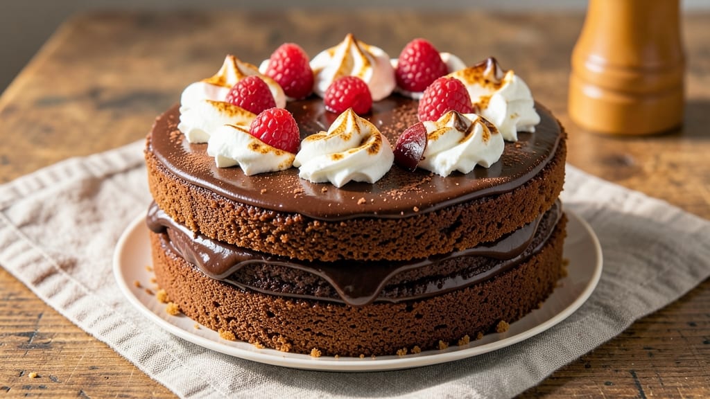 Basic Chocolate Biscuit Cake Recipe: Fudgy Layers With Buttery Crunch Top
