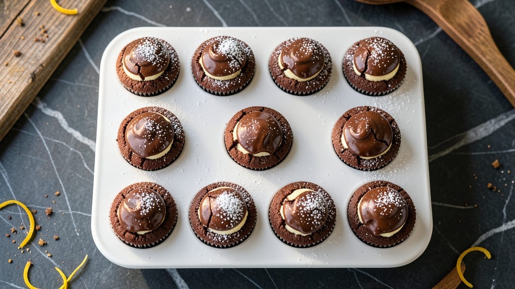 Cheesecake Stuffed Chocolate Cupcakes Recipe: Triple-Layered Height With Crispy Chocolate Shells